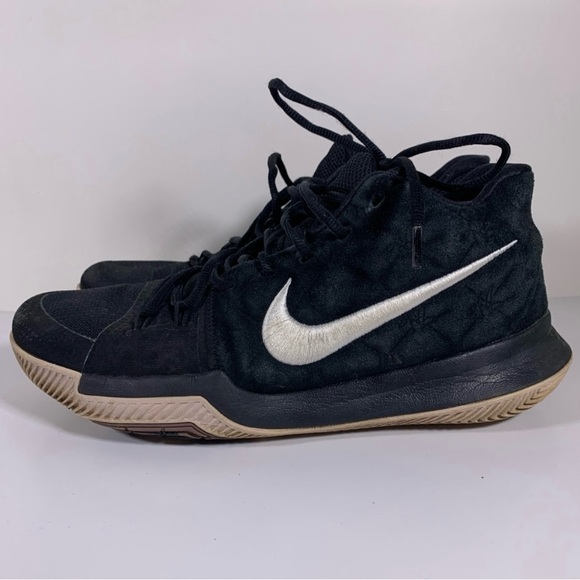 Nike Kyrie 3 Black Suede Size 11.5 - Picture 2 of 5